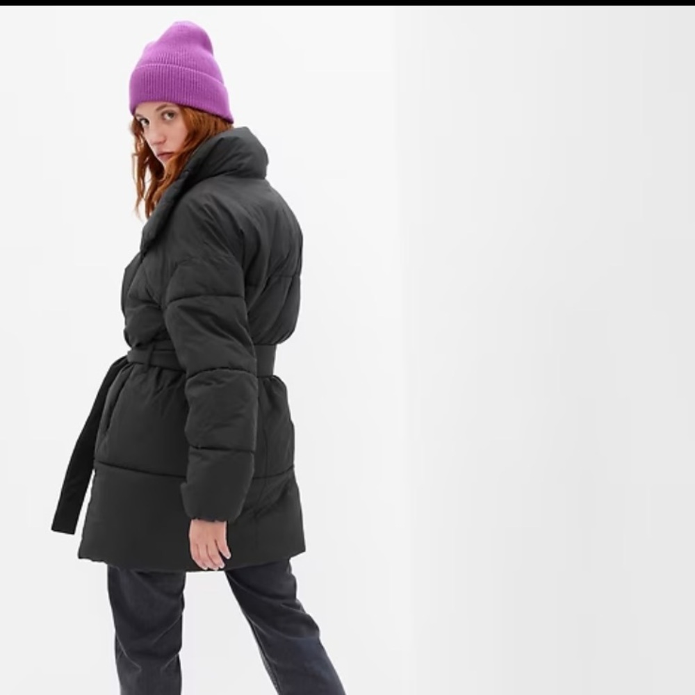 GAP Puffer Duvet Tie Up Winter Jacket